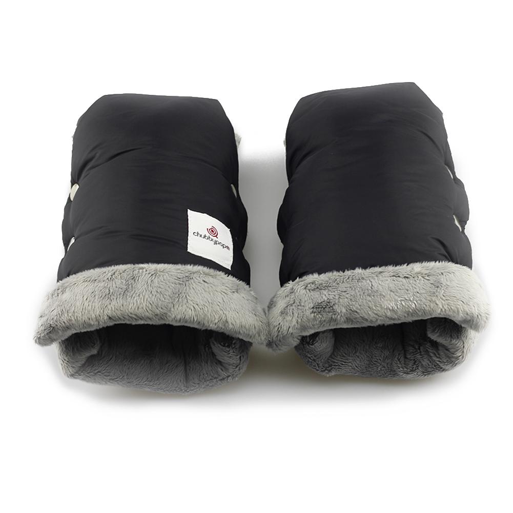 Baby Carriage Stroller Gloves Warm Fur Fleece Pram Hand High quality Portable Comfortable Waterproof Muff Baby Pushchair