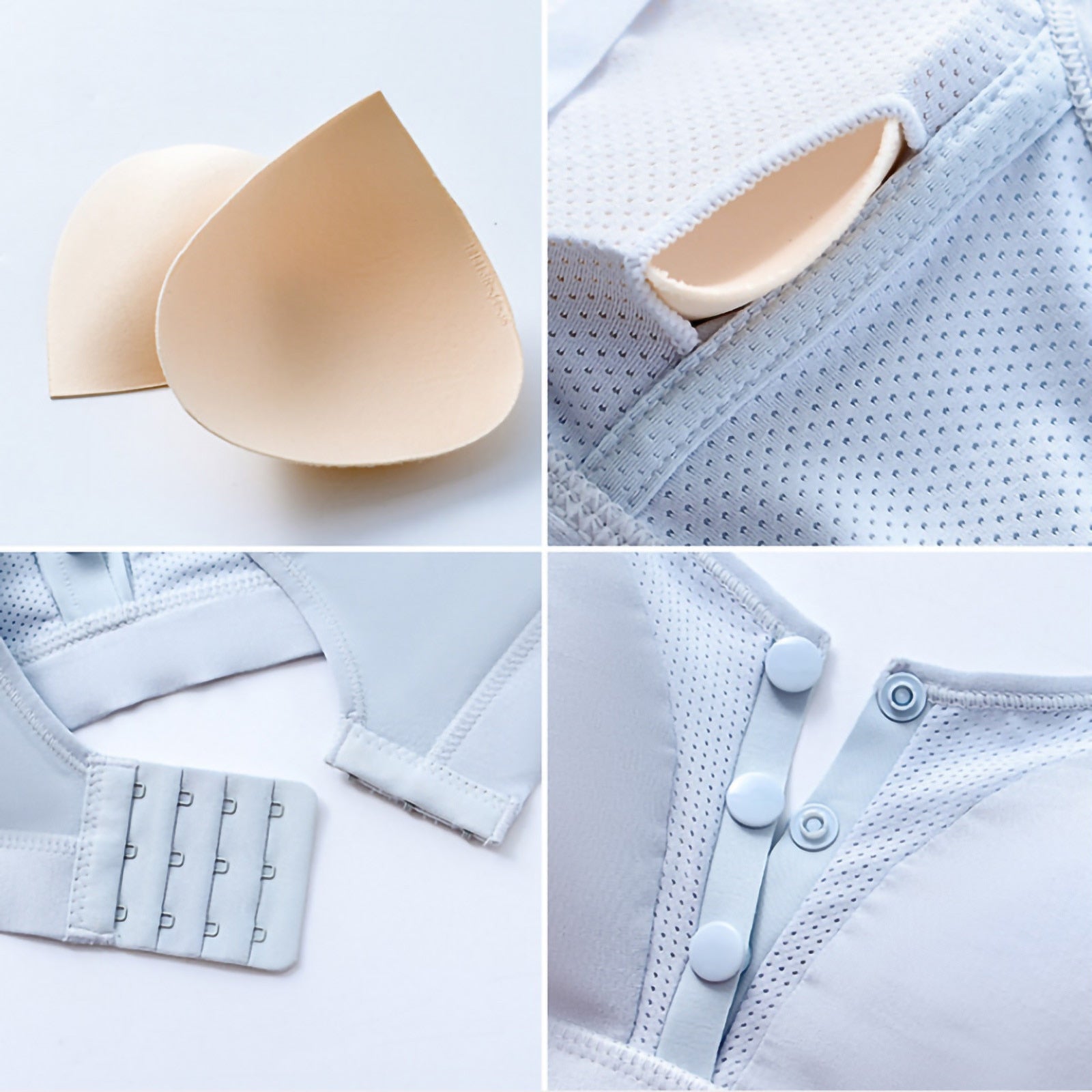 Maternity Bra Front Open Breast-feeding Bra Solid Color Button Soft Underwear Nursing Bras Maternity & Nursing Bras