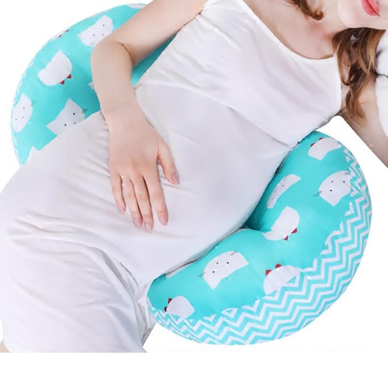 Multi-Function U Type Pregnant Pillow Belly Waist Support Side Maternity Protect Sleeping Bedding Cushion Side Sleeping Pillow
