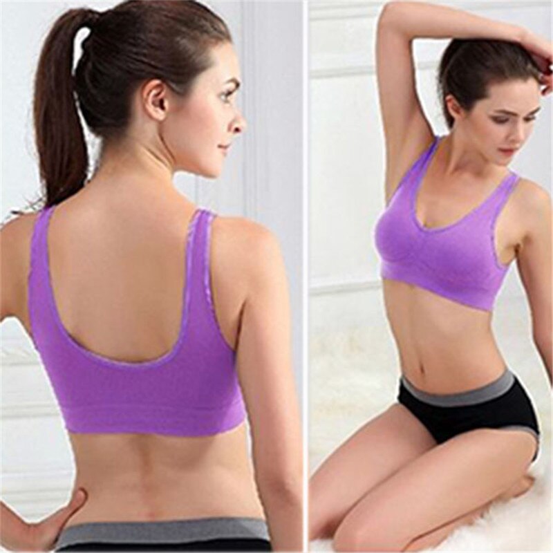 2022 Sports Bra Women Push Up Sport Top for fitness U Back padded Maternity support