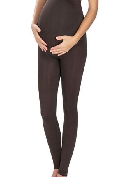 2023 Maternity Leggings Seamless Yoga Pants Stretch Pregnancy casual Sports Leggings