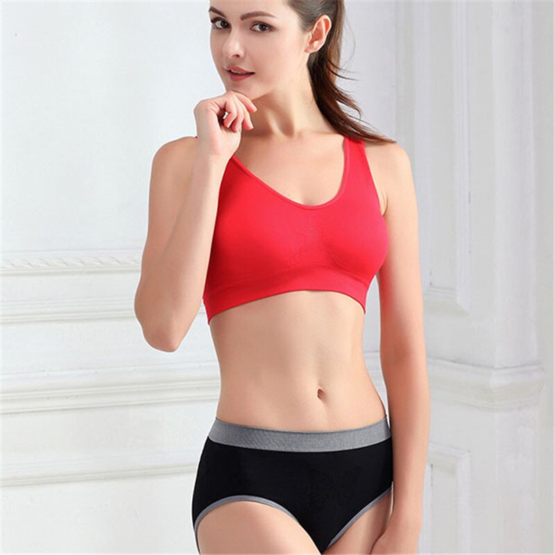 2022 Sports Bra Women Push Up Sport Top for fitness U Back padded Maternity support