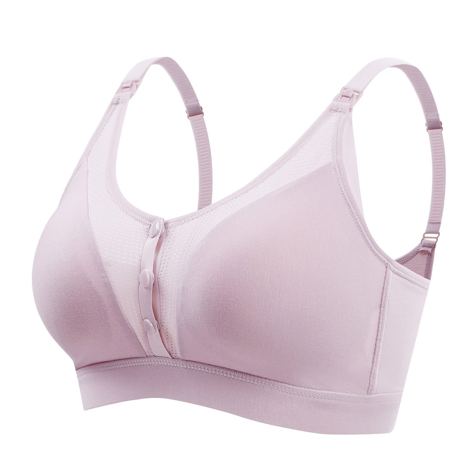 Maternity Bra Front Open Breast-feeding Bra Solid Color Button Soft Underwear Nursing Bras Maternity & Nursing Bras