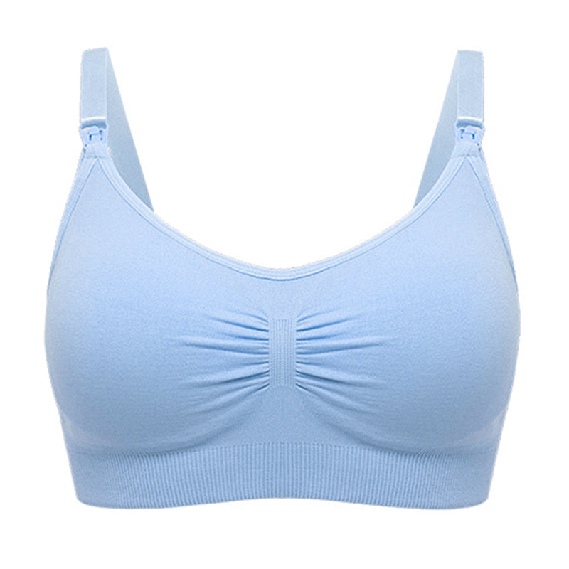 High Quality Plus Size Nursing Bra Breathable Women Breastfeeding Underwear Seamless Maternity Bra Push Up