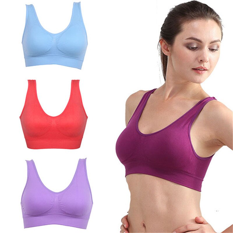 2022 Sports Bra Women Push Up Sport Top for fitness U Back padded Maternity support