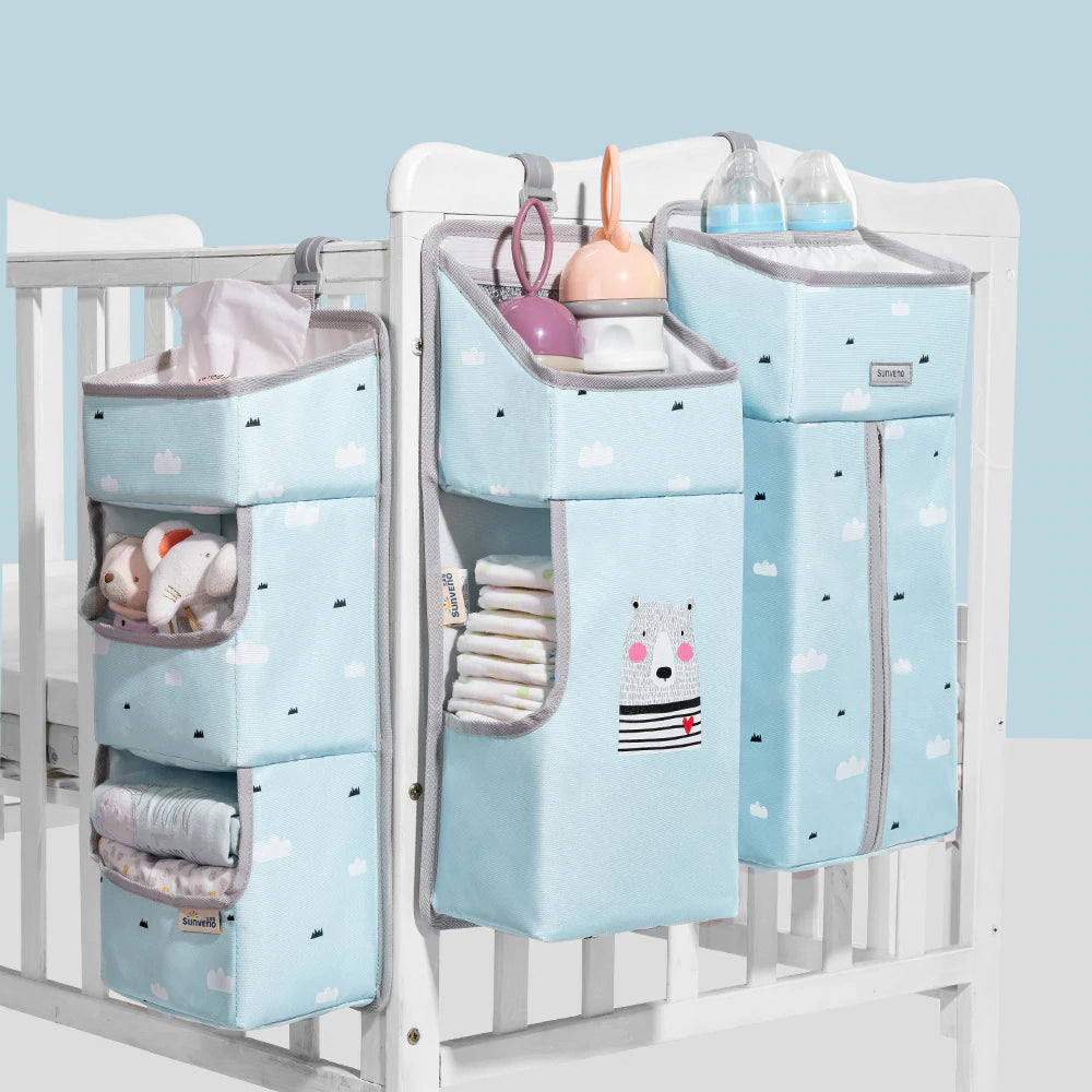Organizer for Baby Crib Hanging Storage Bag