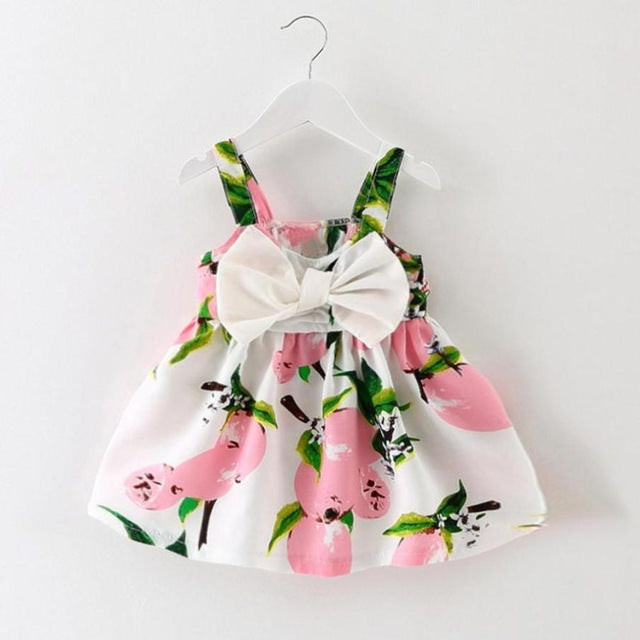 Baby Girl Clothes Lemon Printed sundress Infant