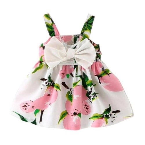 Baby Girl Clothes Lemon Printed sundress Infant