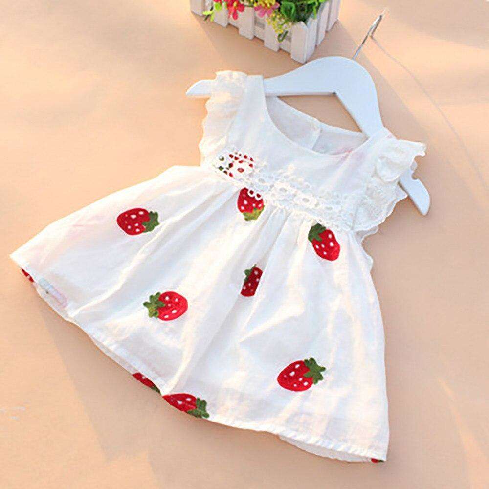 Girl's White Embroidered Dress (12m-5T)