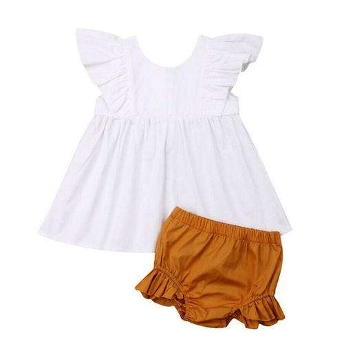 Cute Infant Bloomers and Top Set (2 Pcs)