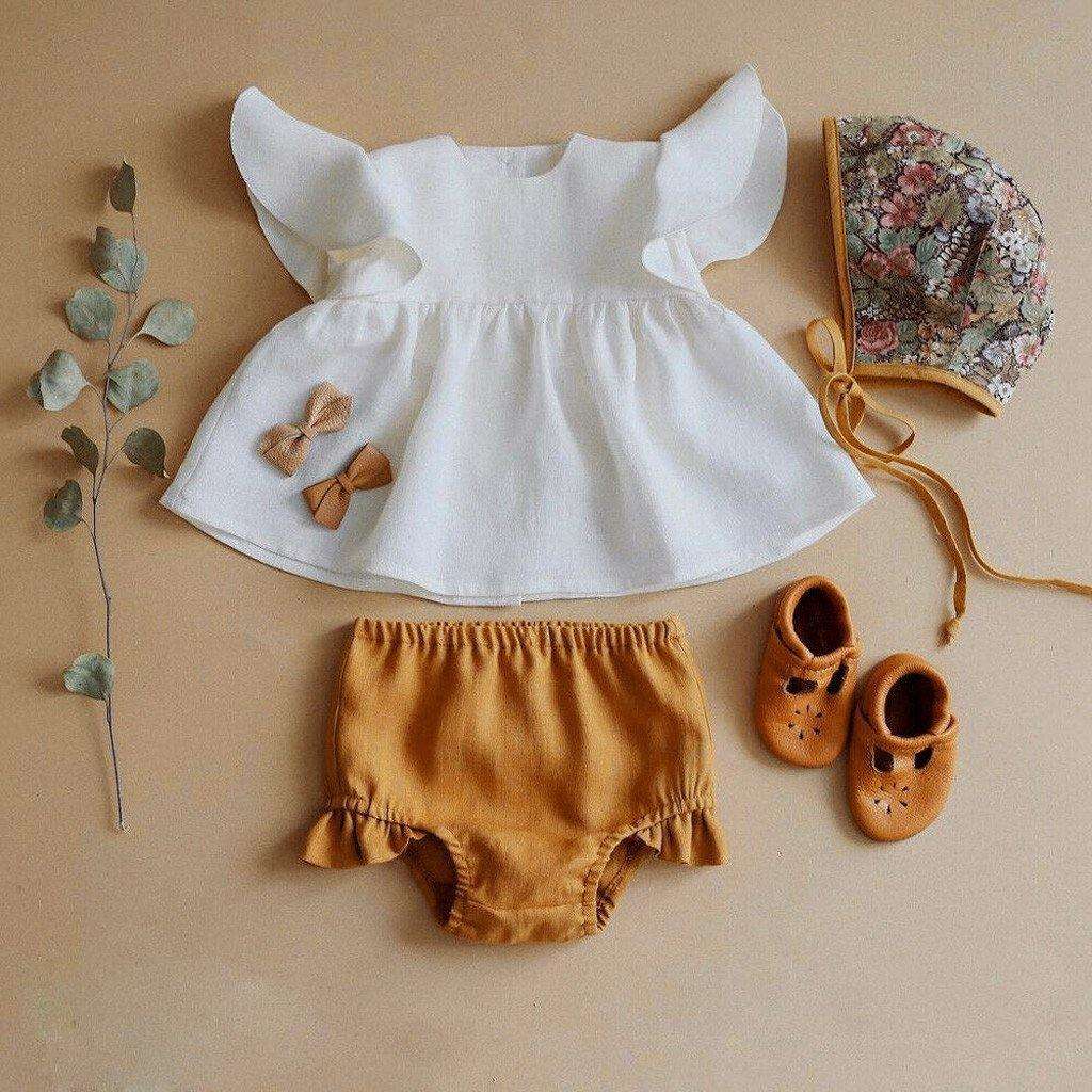 Cute Infant Bloomers and Top Set (2 Pcs)