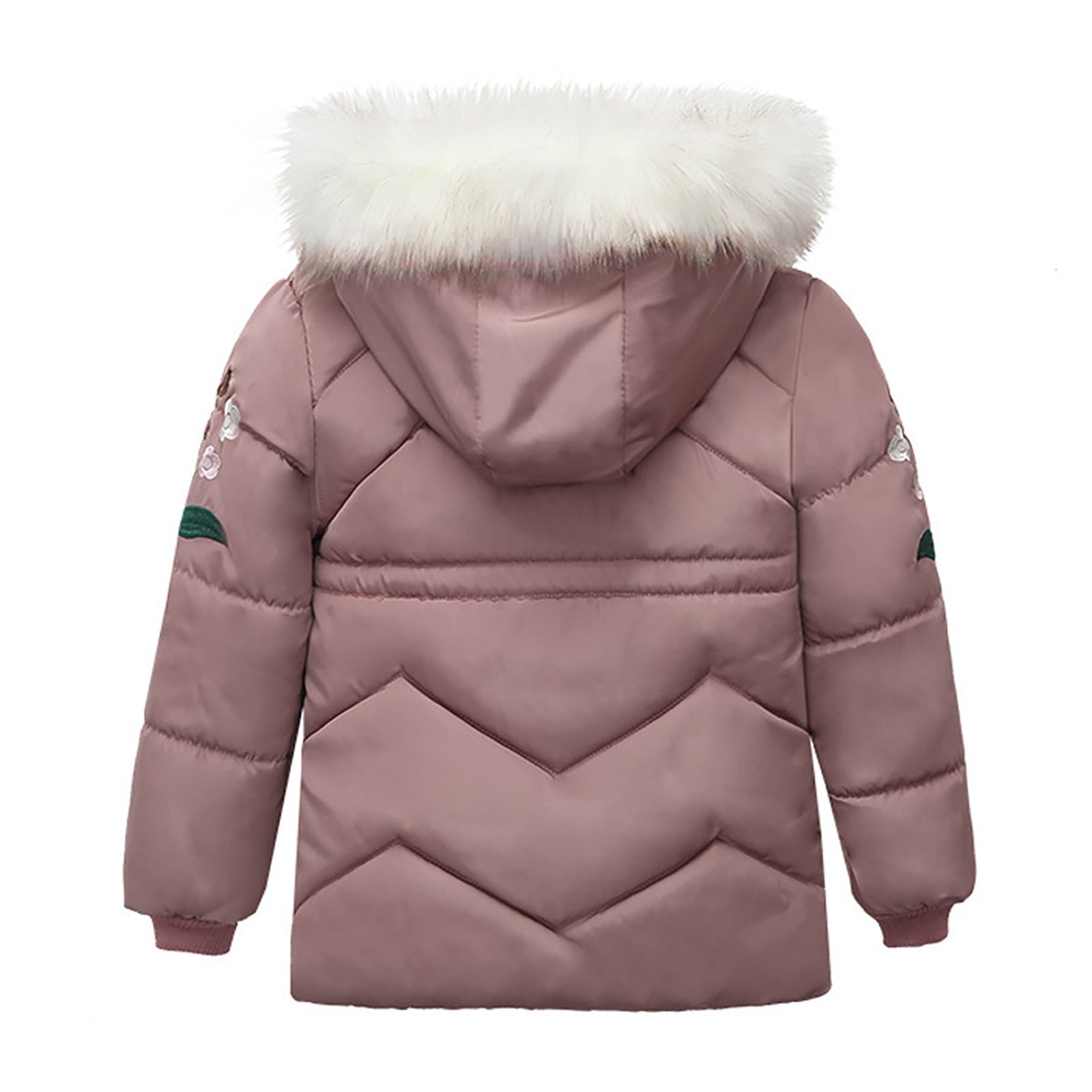 Children Winter Warm Coat Parkas Boys Girl Winter Coat w hoodie