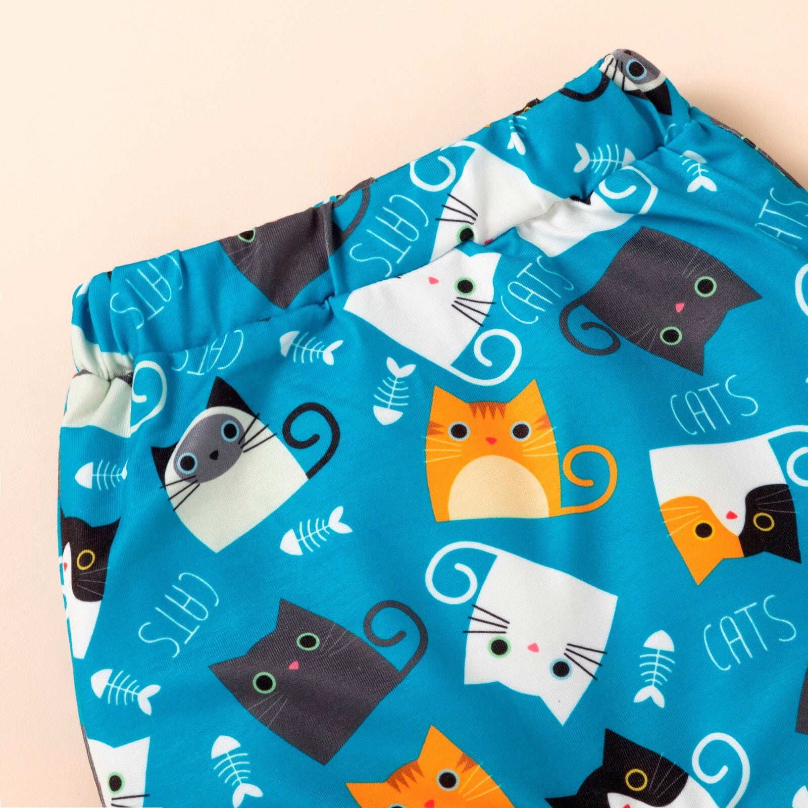2PCS Unisex Cute Cartoon Cat Hoodies Set Newborn hoodie and Pant Set