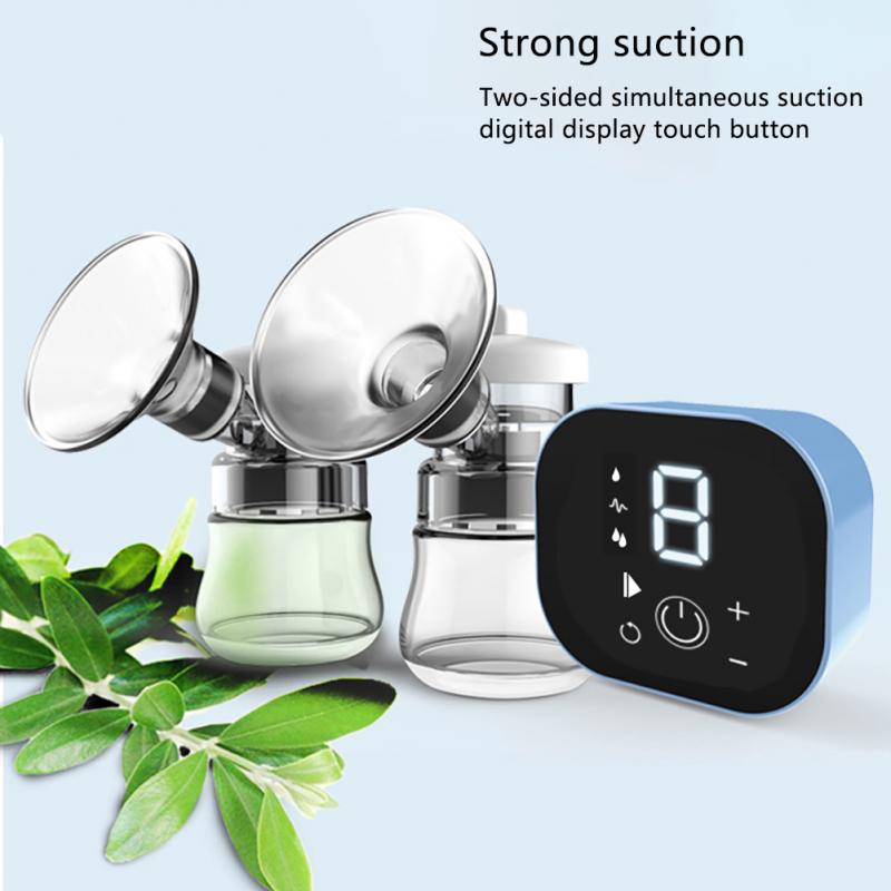 Double Electric Breast Pump Intelligent Automatic Bottle Baby Breast Feeding Milk Extractor Accessories Mother Baby Care Supplie