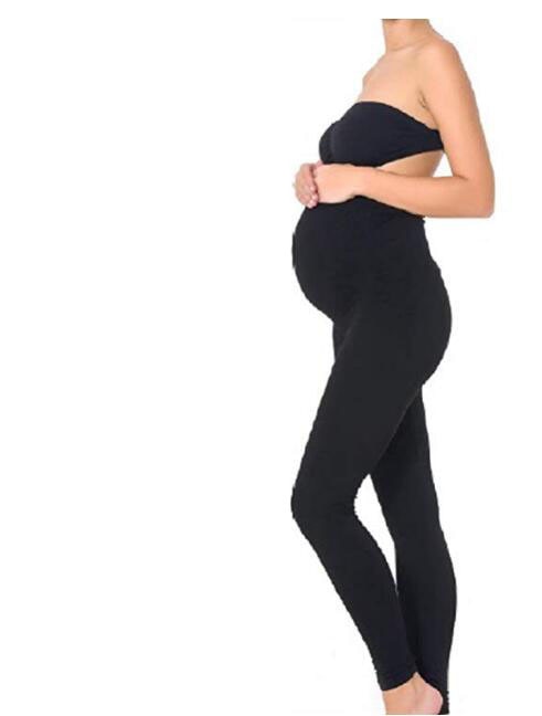2023 Maternity Leggings Seamless Yoga Pants Stretch Pregnancy casual Sports Leggings
