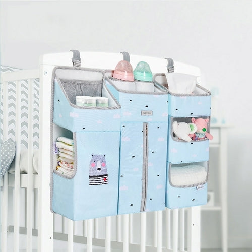 Organizer for Baby Crib Hanging Storage Bag