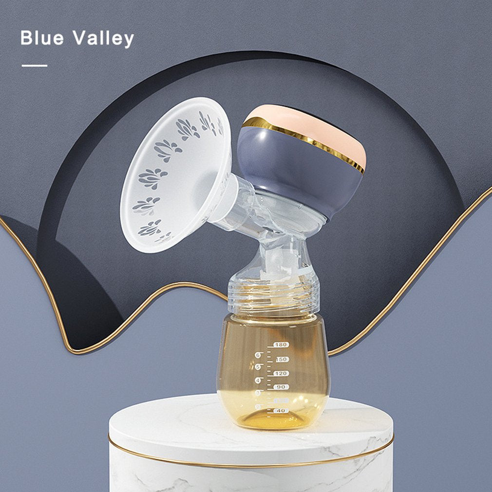Electric Breast Pump Portable Rechargeable Breast Massager Baby Breastfeeding Bottle Lactation Pain Free Strong Suction