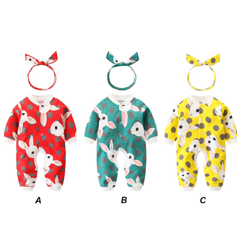 Baby Unisex Romper Animal Long Sleeve Fall/Winter Cotton Infant Kid Jumpsuit