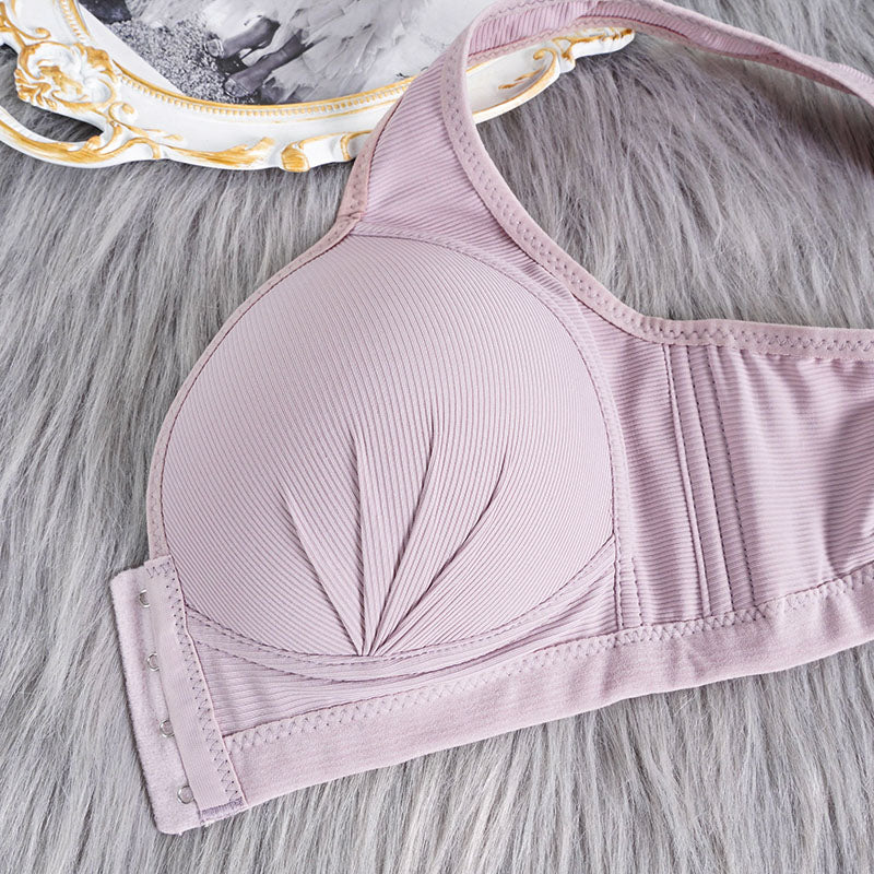 Plus Size Seamless Sexy Open Cup Bra for Maternity Clothes Pregnancy Women Front Closure Breastfeeding Underwear Nursing Bras