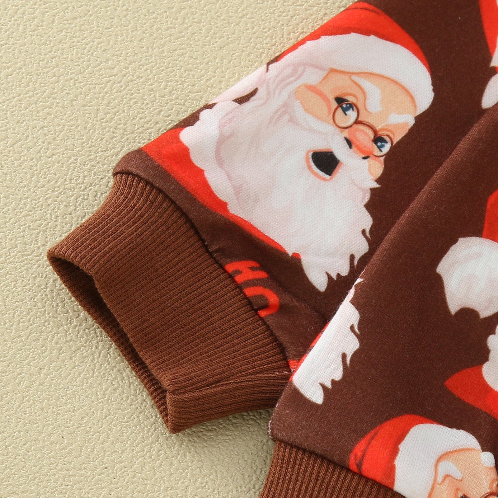 Infant Boys Girls Winter Christmas Long Sleeve Cartoon Santa Prints Kids Tops Pants 2PCS Baby Girl Summer Clothes 0-3 Months