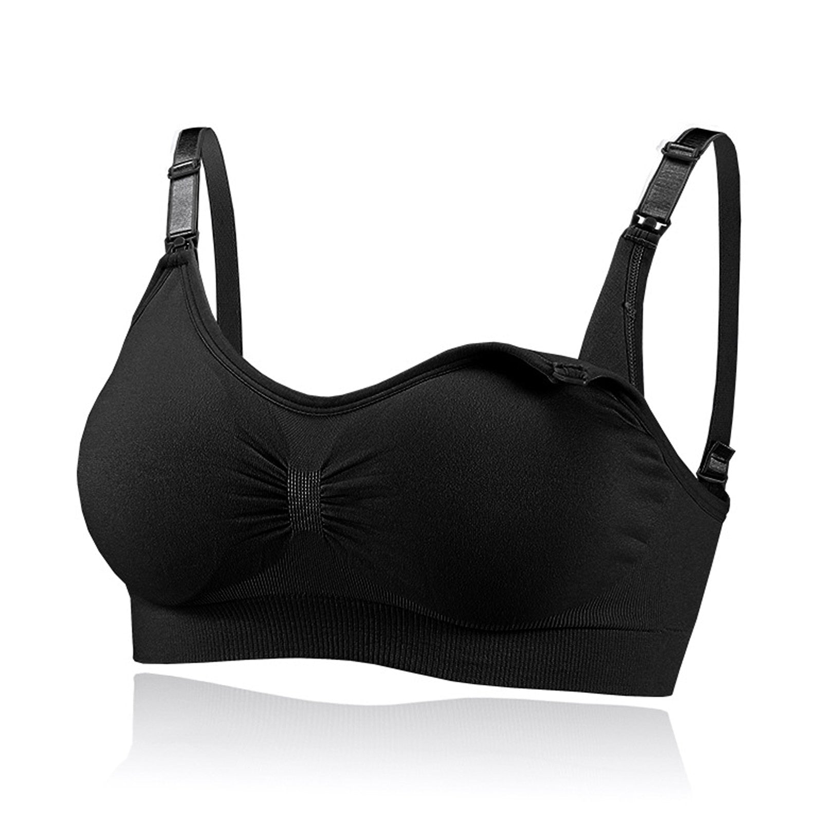 Breastfeeding Bras For Women No Steel Ring Gathering Nursing Bra