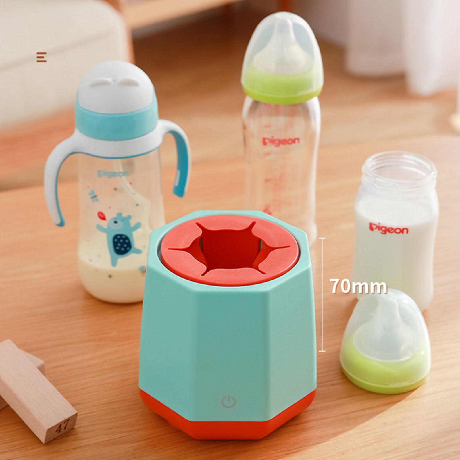 Automatic Baby Milk Bottle Shaker Three-speed Feeding Bottle Shaker Three-speed Automatically Mix Warm Formula Bottle Instantly