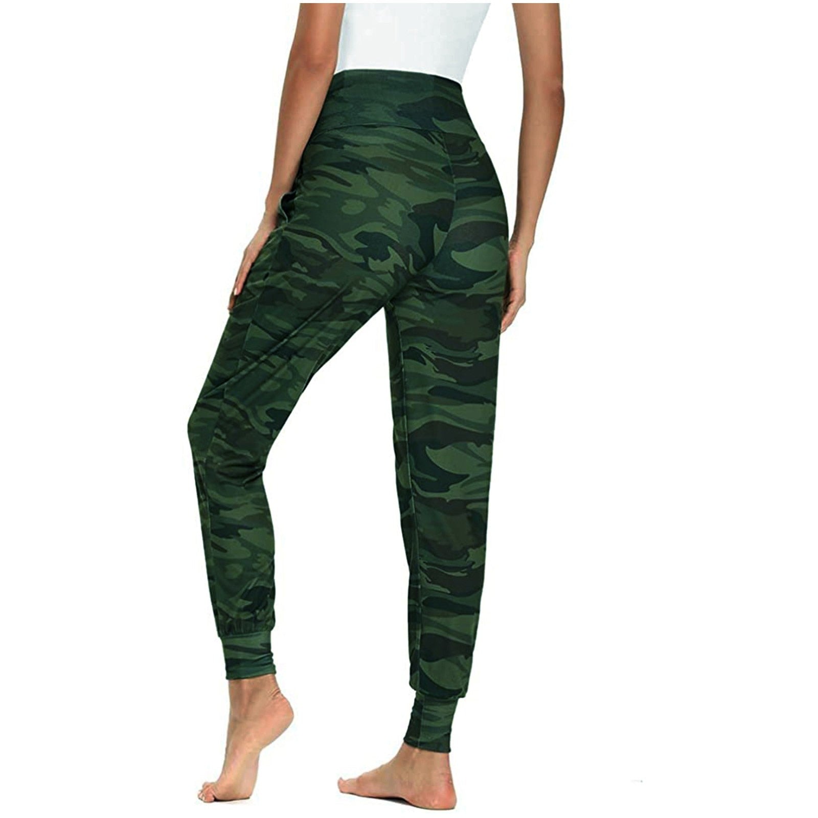 Maternity  Women Camouflage Pants, Stretchy Comfortable Pants High Waist Slim Maternity Leggings