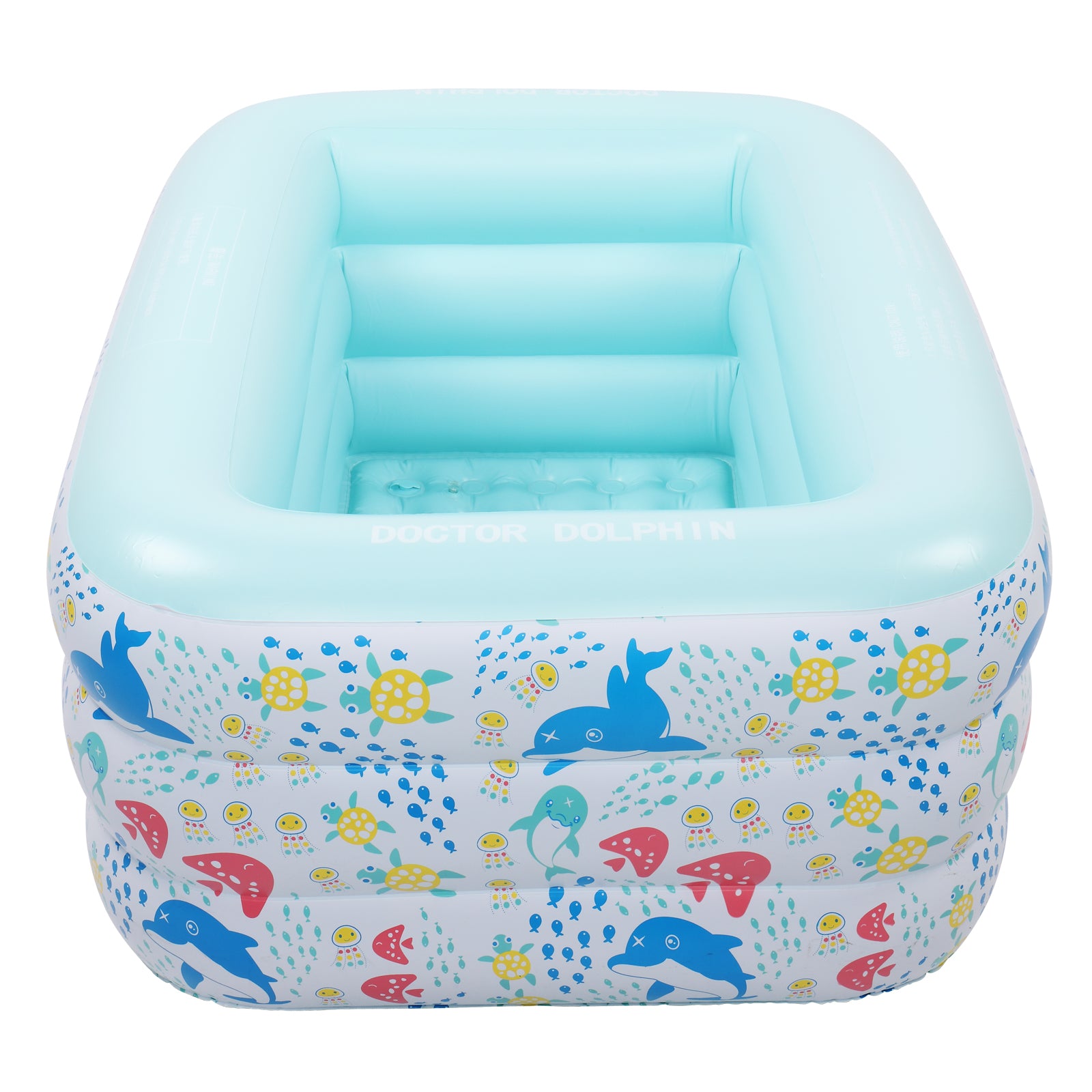 59" X 43.3" X 23.6" Inflatable Swim Pool for Kids