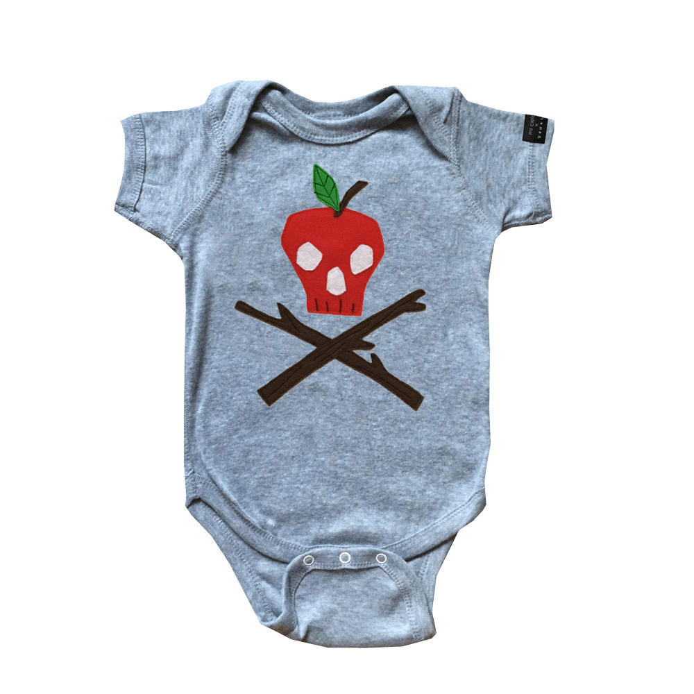 Poison Apple - Baby Bodysuit - Handmade
