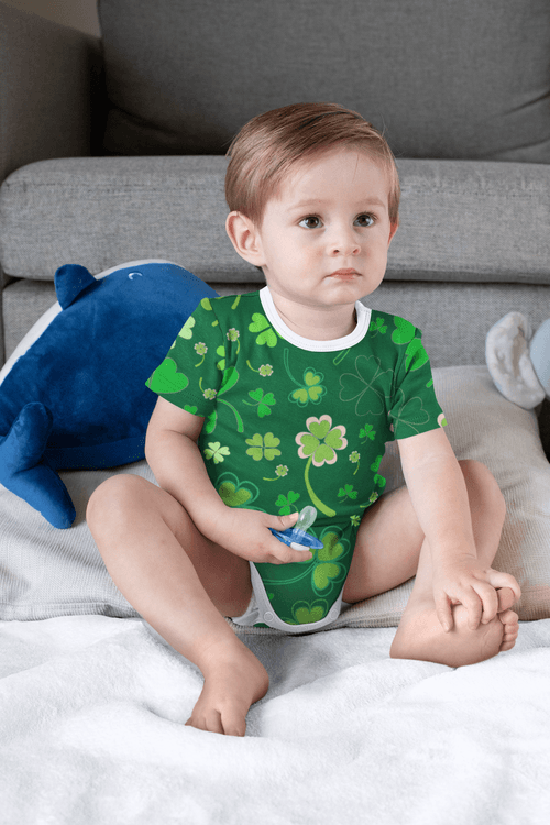 Green Clover Onesie - Unisex